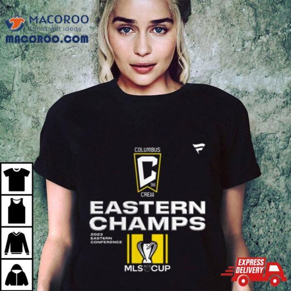 Columbus Crew 2023 Mls Eastern Conference Champions Locker Room T Shirt