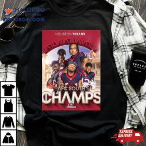 Congrats To Houston Texans Are The Afc South Champions Nfl Playoffs Seasons Tshirt