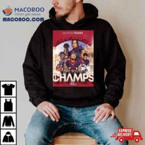 Congrats To Houston Texans Are The Afc South Champions Nfl Playoffs Seasons Tshirt