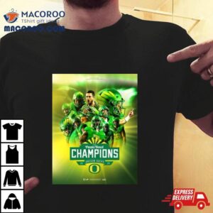 Congrats To Oregon Ducks Football Win The Vrbo Fiesta Bowl Champions Ncaa College Football Tshirt