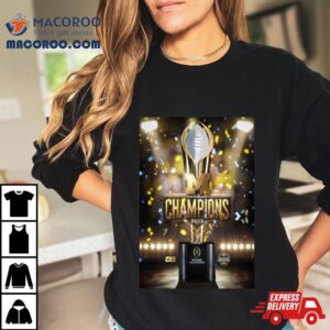 Congratulations To Michigan Wolverines Football Are National Champions College Football Tshirt