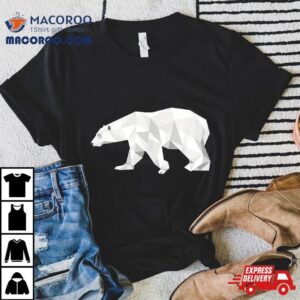 Cool Polar Bear Pattern Animal Ar Christmas Gift Tshirt