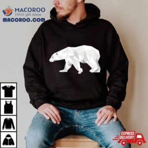 Cool Polar Bear Pattern Animal Ar Christmas Gift Tshirt