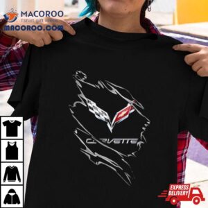 Corvette Logo New Look In Tshirt