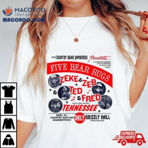 Country Bear Jamboree Real Old Rhythm Five Rugs Shirt