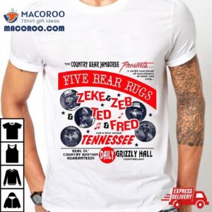 Country Bear Jamboree Real Old Rhythm Five Rugs Shirt