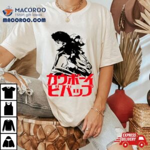 Cowboy Bebop Anime Characters Japanese Style Tshirt