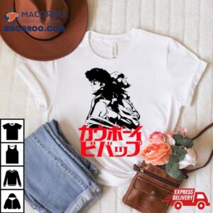 Cowboy Bebop Anime Characters Japanese Style Tshirt