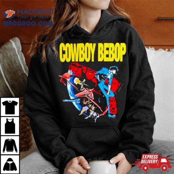 Cowboy Bebop Red And Blue Shirt