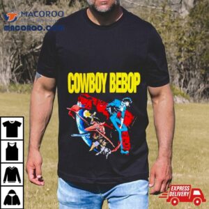 Cowboy Bebop Red And Blue Tshirt