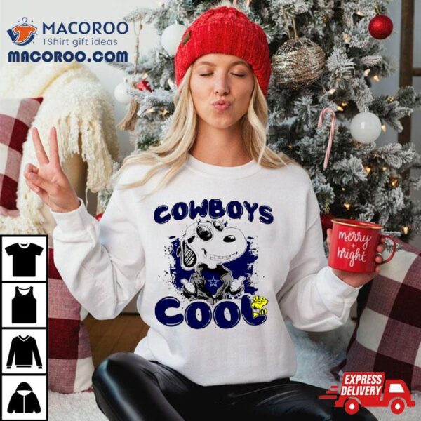 Cowboys Dallas Football Cool Snoopy Shirt