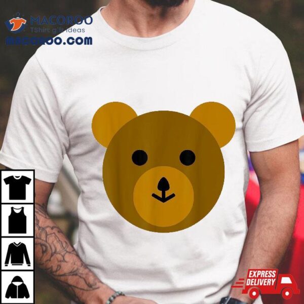 Cute Brown Bear Teddy-bear Shirt