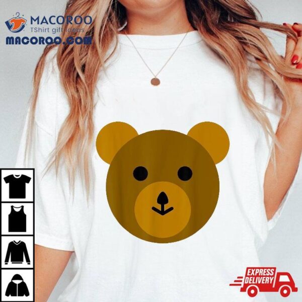 Cute Brown Bear Teddy-bear Shirt