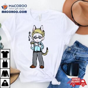 Cute Nanami X Meow Jujutsu Kaisen Graphic Shirt