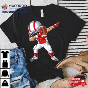 Dabbing Football Player Boys Sports Funny Dab Dance Shirt