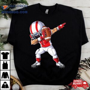 Dabbing Football Player Boys Sports Funny Dab Dance Tshirt