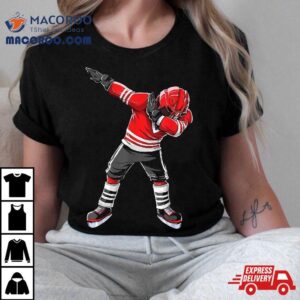 Dabbing Hockey Shirt Boys Kids Dab Squad Gifts Player