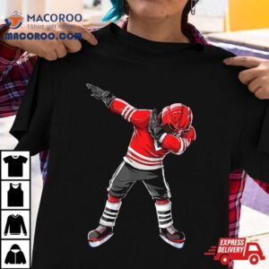 Dabbing Hockey Boys Kids Dab Squad Gifts Player Tshirt