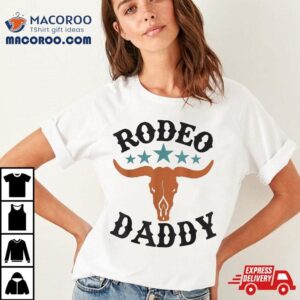 Daddy 1st First Birthday Cowboy Western Rodeo Party Matching Shirt