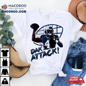 Dak Attack Football Player Dallas Cowboys Tshirt