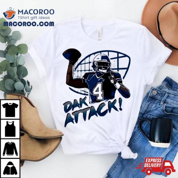 Dak Attack Football Player Dallas Cowboys Shirt