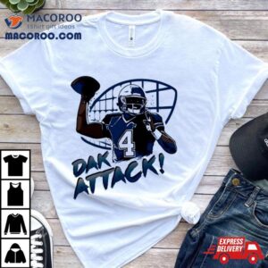 Dak Attack Football Player Dallas Cowboys Tshirt