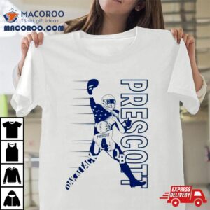 Dak Prescott Dallas Cowboys Football Player Tshirt