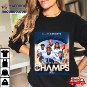 Dallas Cowboys Are Nfc East Champs Nfl Playoffs Tshirt