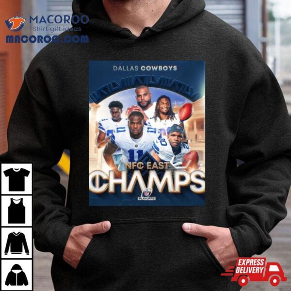 Dallas Cowboys Are Nfc East Champs Nfl Playoffs 2024 T Shirt