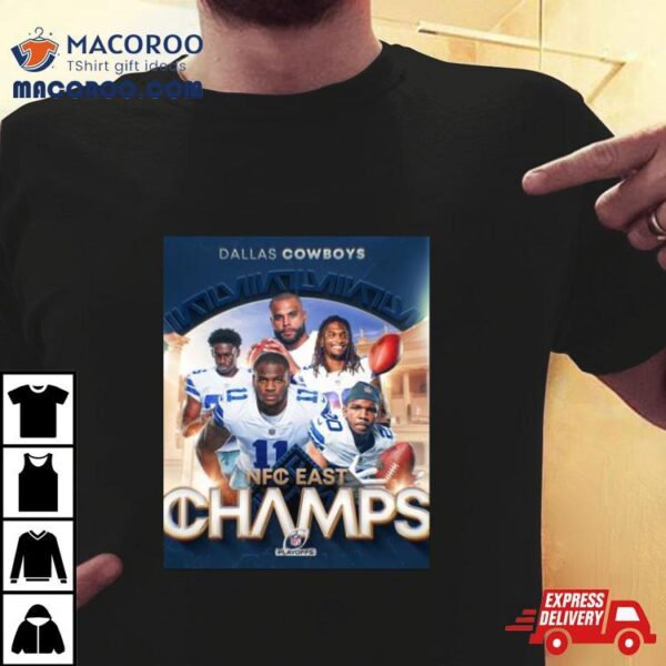 Dallas Cowboys Are Nfc East Champs Nfl Playoffs 2024 T Shirt