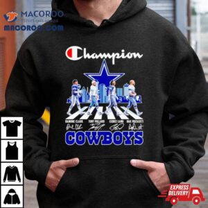 Dallas Cowboys Champions Abbey Road Signatures Skyline Tshirt