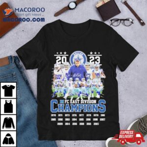 Dallas Cowboys Nfc East Division Champions 1970 1994 2021 2023 Signatures Shirt