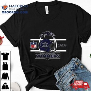 Dallas Cowboys Nfc Super Wild Card Champions Season Nfl Divisional Helmet Winners Tshirt