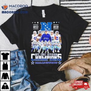 Dallas Cowboys Players Nfc East Division Champions Signatures Tshirt