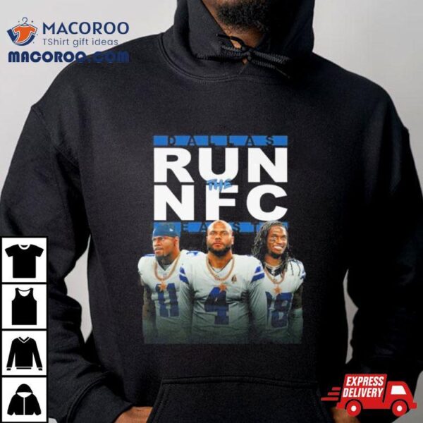 Dallas Cowboys Run The Nfc East Champions 2023 T Shirt