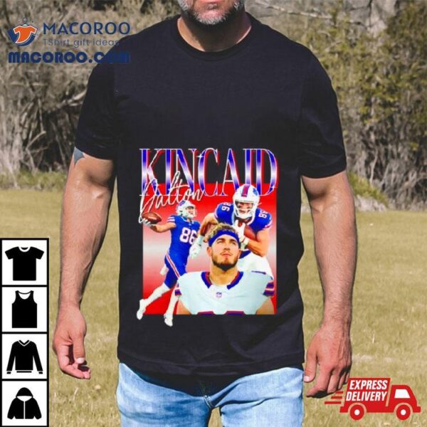 Dalton Kincaid Buffalo Bills Vintage Shirt