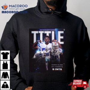 Daron Bland Dallas Cowboys Is The Int King Interceptions Title Tshirt