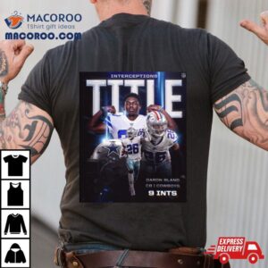 Daron Bland Dallas Cowboys Is The Int King Interceptions Title Tshirt