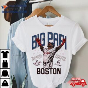 David Ortiz Big Papi Boston Red Sox Tshirt