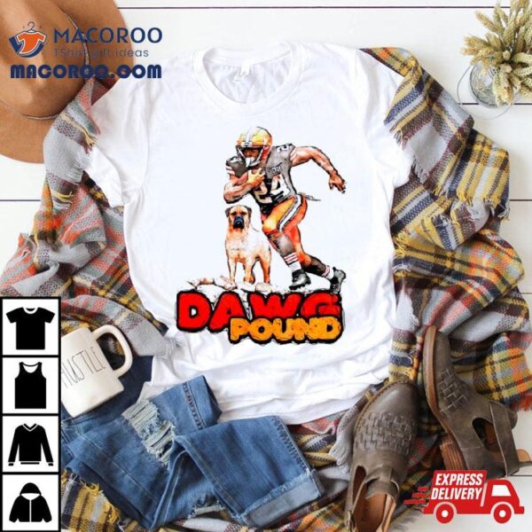 Dawg Pound Nick Chubb Football Shirt