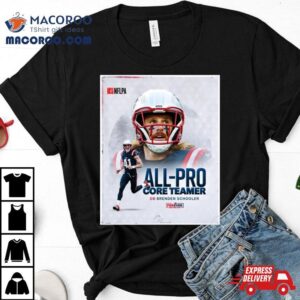 Db Brenden Schooler Patriots All Pro Schools Core Teamer Tshirt