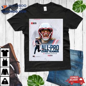 Db Brenden Schooler Patriots All Pro Schools Core Teamer Tshirt