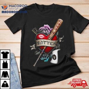 Dc Comics The Suicide Squad Harley Quinn Rotten Racer Back T Shirt