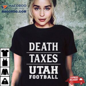 Death Texas Utah Football Utes Tshirt