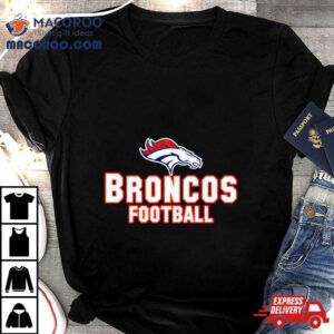 Denver Broncos Football Logo Nfl Tshirt