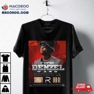 Denzel Ward Come Celebrate New Years Eve Amp The Cleveland Browns Tshirt