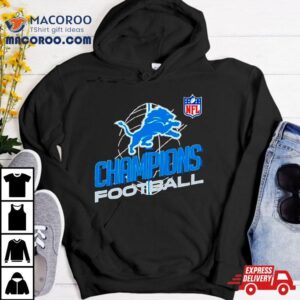 Detroit Lions Champions Football Logo Tshirt