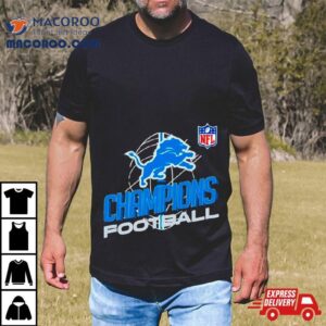 Detroit Lions Champions Football Logo Tshirt