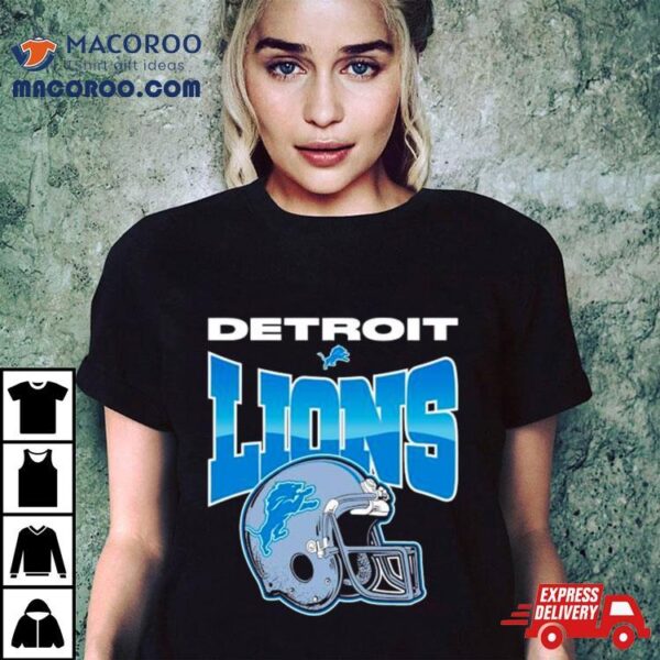 Detroit Lions Helmet Football 2024 Shirt