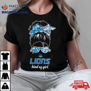 Detroit Lions Kind Of Girl Tshirt